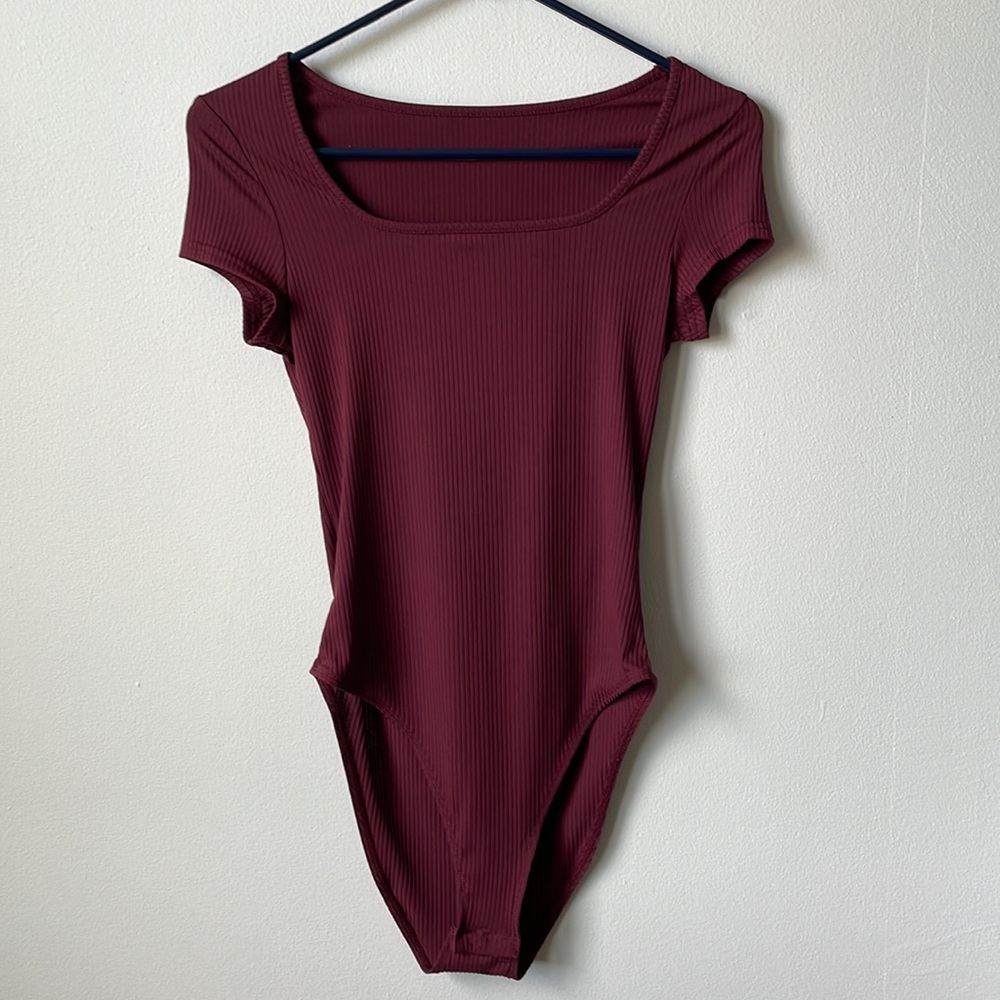 Maroon Bodysuit